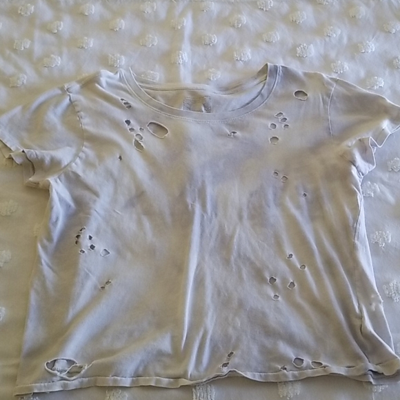 Spiritual Gangster Tie Dye Distressed Tee - Picture 1 of 10